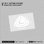 Craft Works Tokyo CWT LEGENDARY SERIES ROTARY INFINITE ステッカー マツダ 画像 白