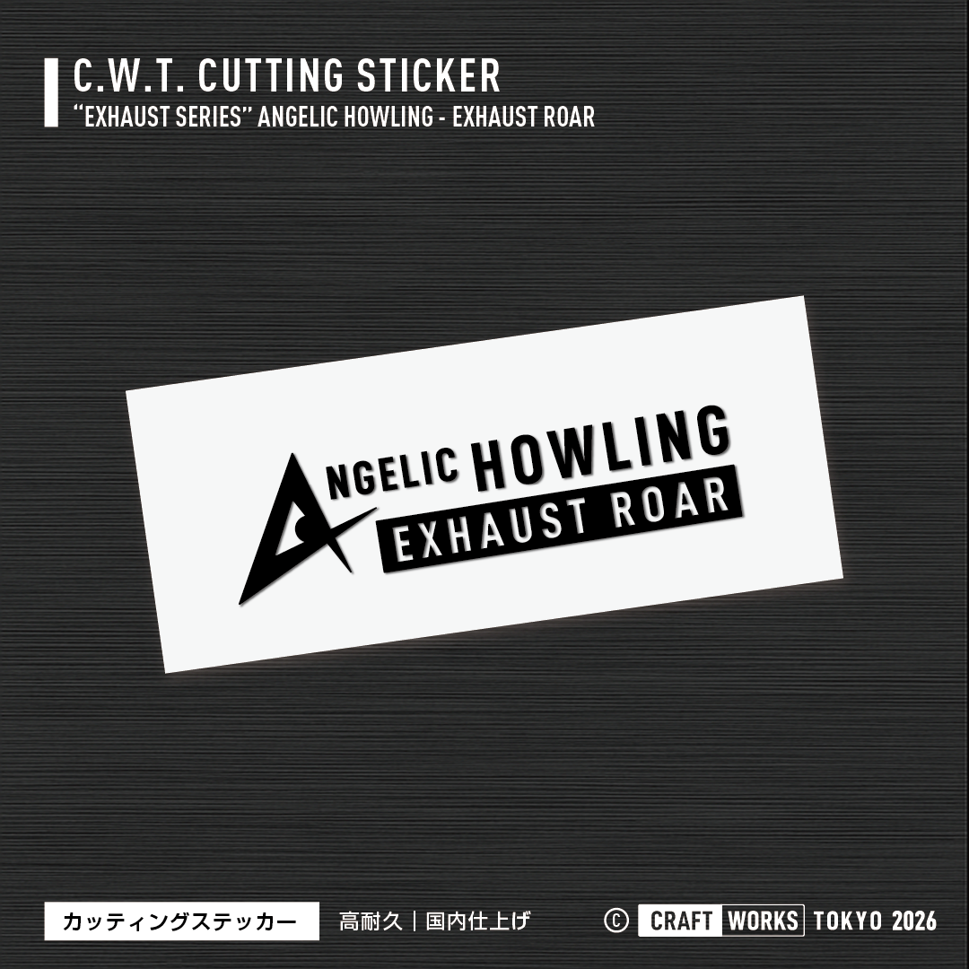 CRAFT WORKS TOKYO（クラフトワークストーキョー）ANGELIC_HOWLING_BK_黒