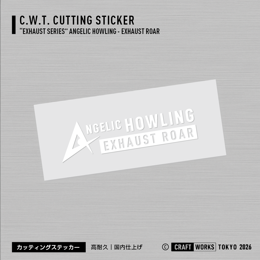 CRAFT WORKS TOKYO（クラフトワークストーキョー）ANGELIC_HOWLING_WH_白