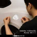 Craft Works Tokyo CWT LEGENDARY SERIES ROTARY INFINITE ステッカー マツダ ボディ 貼り付け 白