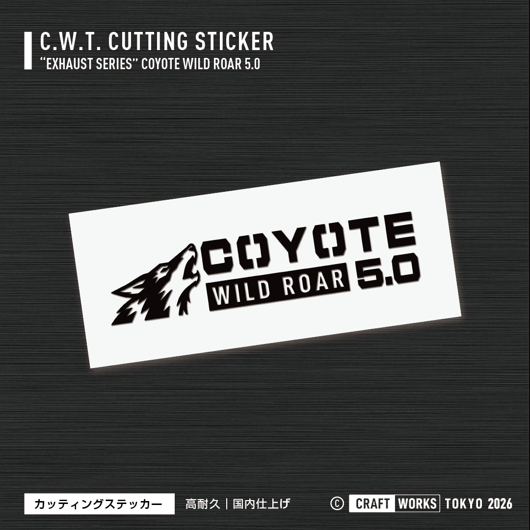 COYOTE_WILD_ROAR_5.0 黒 BLACK