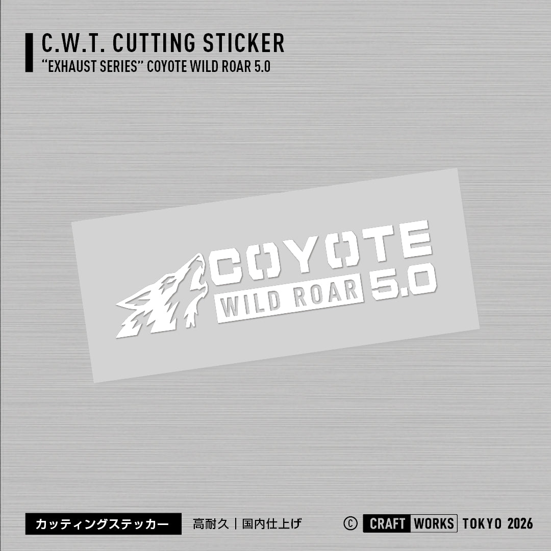 COYOTE_WILD_ROAR_5.0 WHITE 白