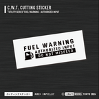 CRAFT WORKS TOKYO_FUEL WARNING 黒 BK