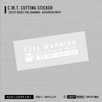 CRAFT WORKS TOKYO_FUEL WARNING 白 WH