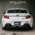 Craft Works Tokyo CWT EXHAUST SERIES – BOXER 4 PURE RESPONSE ステッカー GR86装着