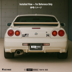 Craft Works Tokyo CWT PERFORMANCE SERIES BOOST – HI POWER SEQUENCE スカイラインGT-R R34 ボディ貼付イメージ BLACK