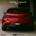 Craft Works Tokyo CWT PERFORMANCE SERIES SUPER CHARGED MAZDA3 ボディ貼付イメージ WHITE