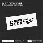 CRAFT WORKS TOKYO SPORT IGNITED EDGE ステッカー 黒 BLACK