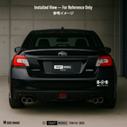 Craft Works Tokyo CWT EXHAUST SERIES – BOXER FLAT4 BOOST IGNITION ステッカー WRX ターボ 装着画像 白 WHITE